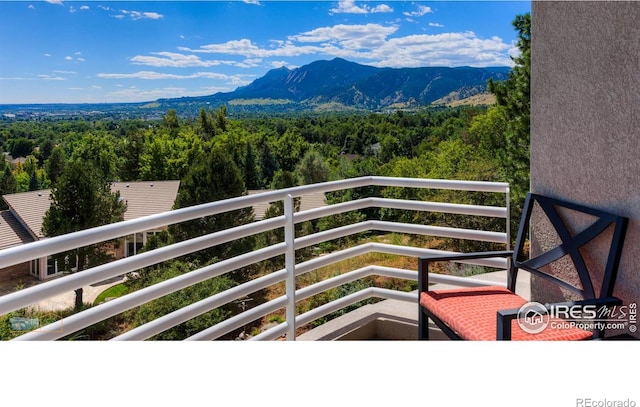 3747 Mountain Laurel Pl, Boulder, CO 80304 - view of mountain background featuring a forest