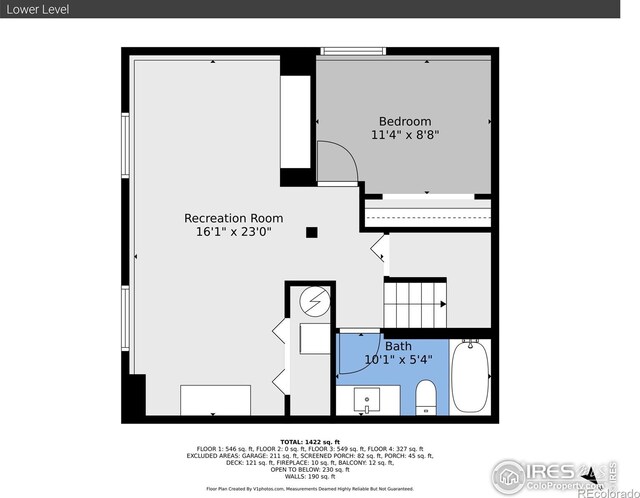 3880 Telluride Pl, Boulder, CO 80305 - view of floor plan / room layout