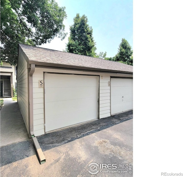 3465 Lochwood Dr Unit 91, Fort Collins, CO 80525 - view of garage