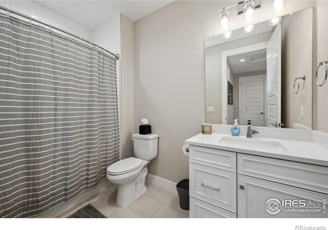 1768 Barefoot Dr, Windsor, CO 80550 - full bathroom featuring vanity and tile patterned flooring