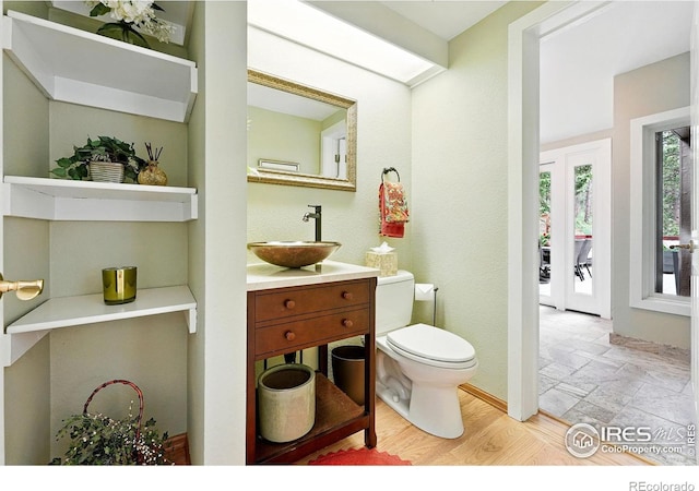 178 Balsam Ln, Boulder, CO 80304 - bathroom with toilet and vanity