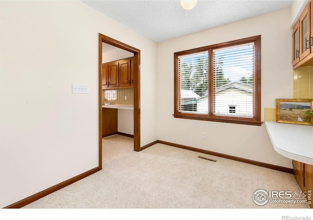 609 Endicott St, Fort Collins, CO 80524 - spare room featuring light carpet and a textured ceiling