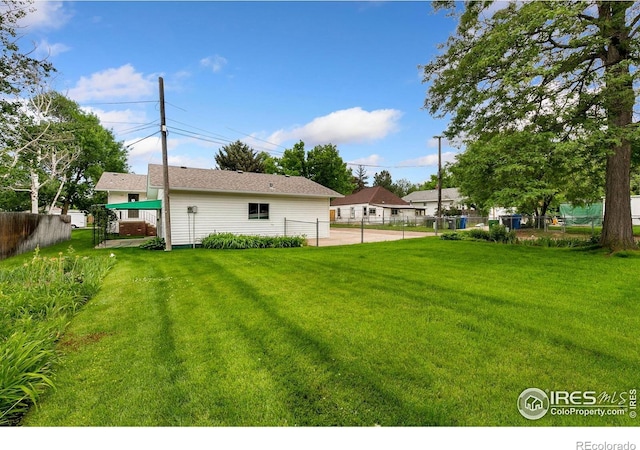 609 Endicott St, Fort Collins, CO 80524 - view of yard