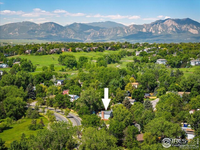 322 W Harper St, Louisville, CO 80027 - bird's eye view of a mountain backdrop