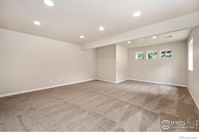 1879 Gemini Ct, Loveland, CO 80537 - unfurnished room featuring carpet floors and recessed lighting
