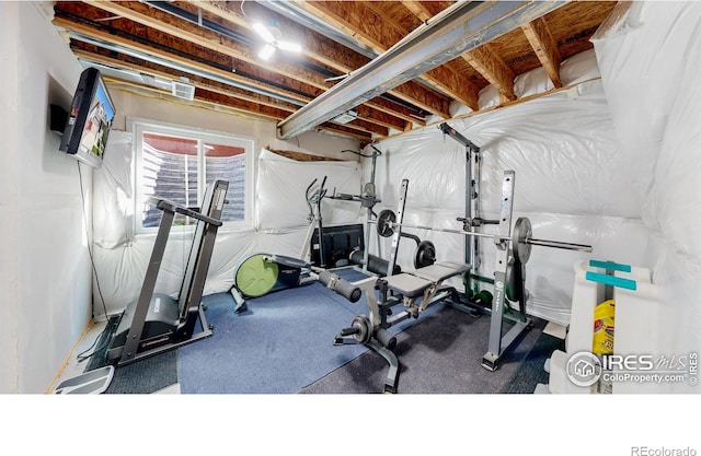 1661 Rise Dr, Windsor, CO 80550 - view of exercise room