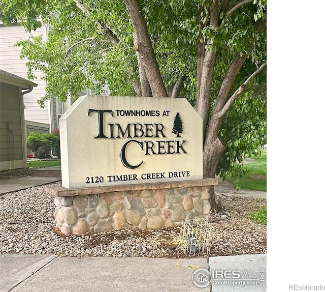 2120 Timber Creek Dr Unit 5, Fort Collins, CO 80528 - view of community / neighborhood sign