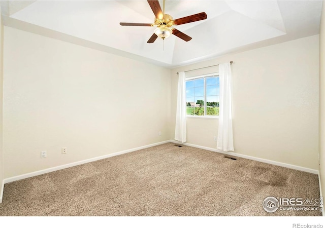 2120 Timber Creek Dr Unit 5, Fort Collins, CO 80528 - carpeted empty room featuring ceiling fan and baseboards
