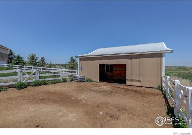 14448 Hanover St, Brighton, CO 80602 - view of outbuilding with an exterior structure