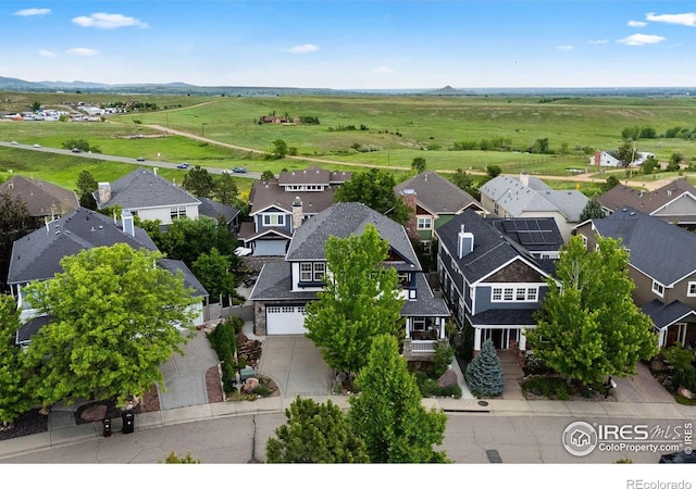 1043 Terrace Cir S, Boulder, CO 80304 - aerial view of residential area with mountains