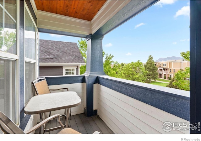 1043 Terrace Cir S, Boulder, CO 80304 - view of balcony