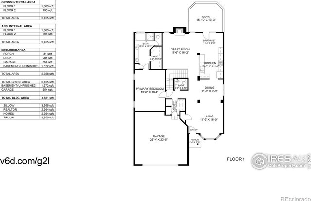13673 Cook St, Thornton, CO 80602 - view of property floor plan