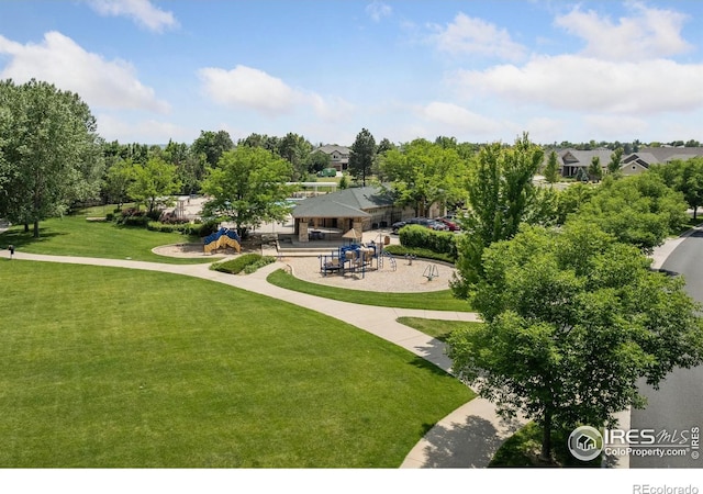 3931 Stonegrass Pt, Broomfield, CO 80023 - view of grassy yard with a residential view