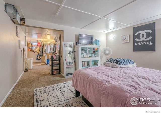 1421 N 7th St, Grand Junction, CO 81501 - bedroom featuring carpet floors, a spacious closet, and a closet