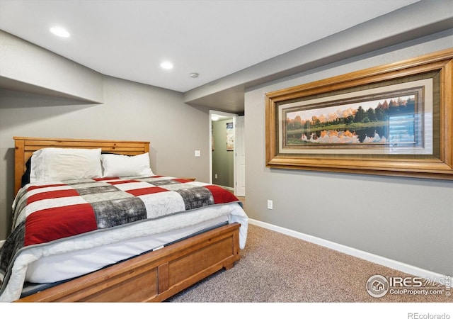 13266 Teller Lake Way, Broomfield, CO 80020 - carpeted bedroom featuring baseboards and recessed lighting
