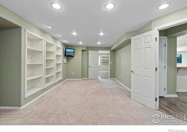 2833 Annelise Way, Fort Collins, CO 80525 - finished basement featuring carpet and recessed lighting