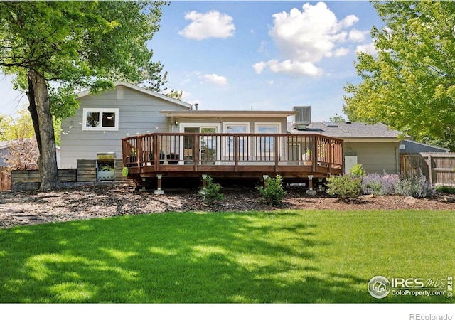 2016 Strathmore St, Louisville, CO 80027 - rear view of property featuring a deck
