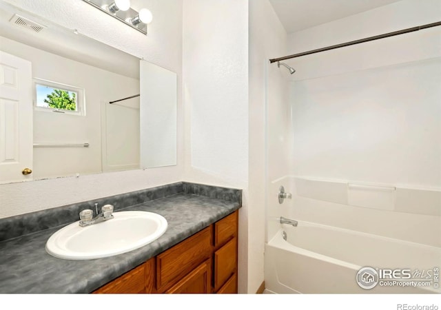 3350 Saratoga St Unit C, Wellington, CO 80549 - full bathroom with tub / shower combination and vanity