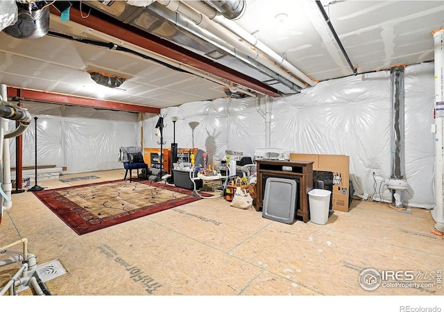 1101 Hillside Ln, Louisville, CO 80027 - view of unfinished basement
