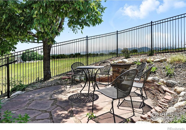 1101 Hillside Ln, Louisville, CO 80027 - view of patio / terrace