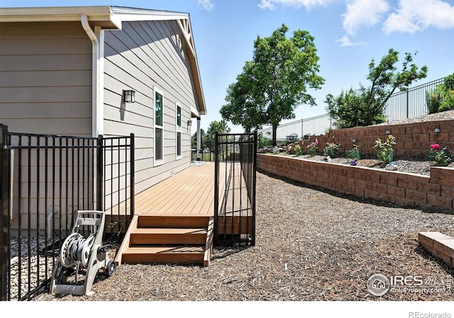1101 Hillside Ln, Louisville, CO 80027 - deck with a fenced backyard