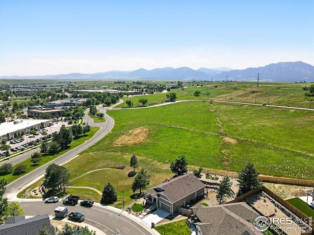 1101 Hillside Ln, Louisville, CO 80027 - bird's eye view of a mountainous background
