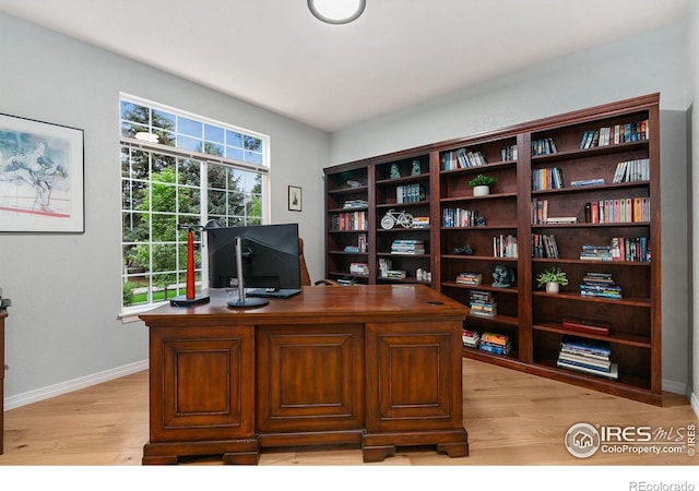 2006 Mackenzie Ct, Fort Collins, CO 80528 - office space with light wood-type flooring and baseboards