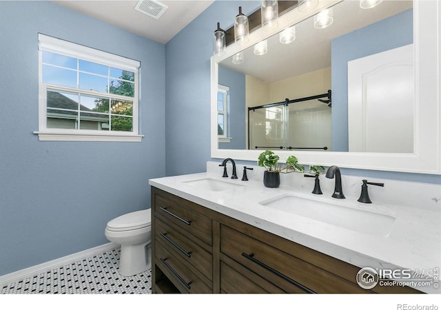2006 Mackenzie Ct, Fort Collins, CO 80528 - full bath featuring double vanity and a shower stall