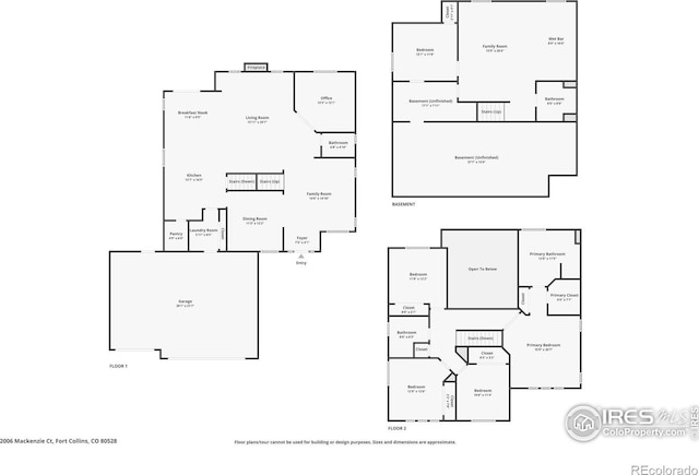 2006 Mackenzie Ct, Fort Collins, CO 80528 - view of home floor plan