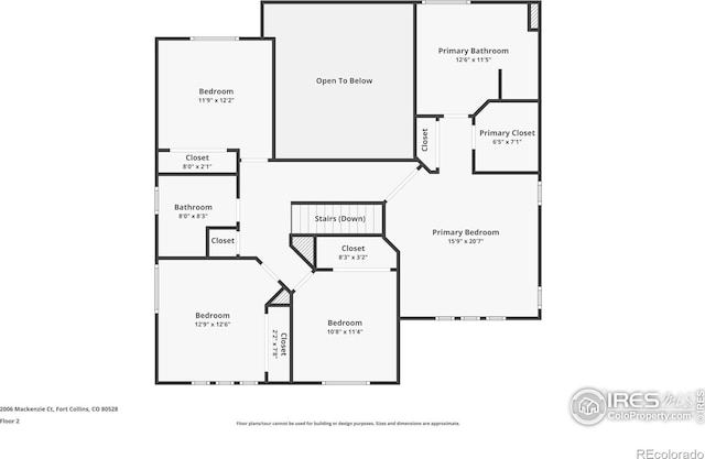 2006 Mackenzie Ct, Fort Collins, CO 80528 - view of property floor plan