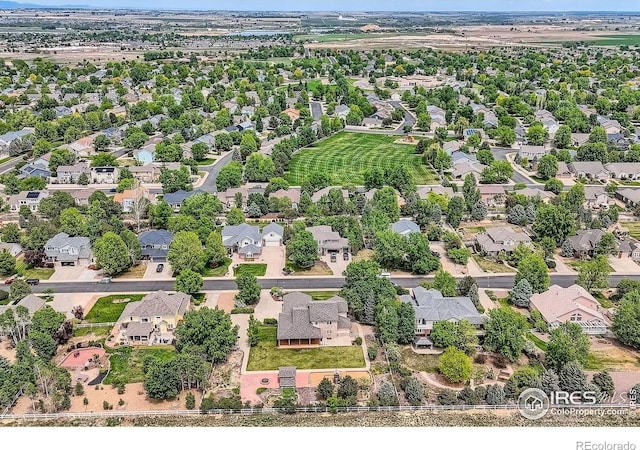 6544 Saddleback Ave, Longmont, CO 80504 - aerial view of property's location with nearby suburban area