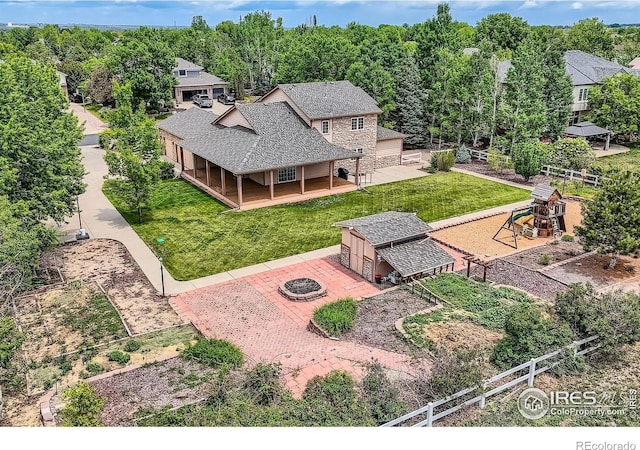 6544 Saddleback Ave, Longmont, CO 80504 - view from above of property