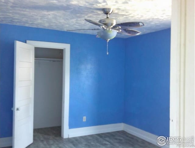 23243 Pawnee Ave, Padroni, CO 80745 - unfurnished bedroom with a closet and ceiling fan