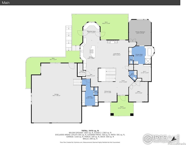 8406 Spinnaker Bay Dr, Windsor, CO 80528 - view of room layout