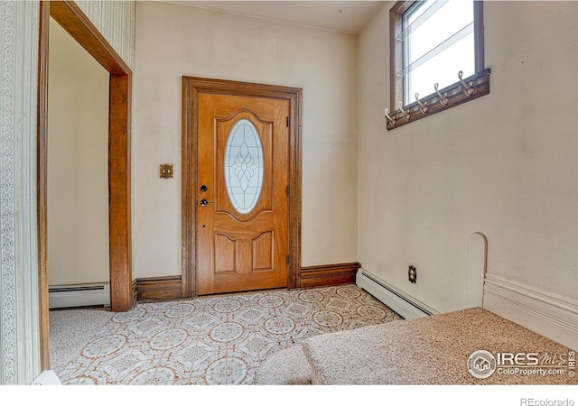 1906 Miner St, Idaho Springs, CO 80452 - entrance foyer with baseboard heating