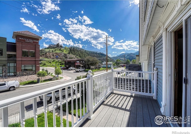 1906 Miner St, Idaho Springs, CO 80452 - balcony with a mountain view