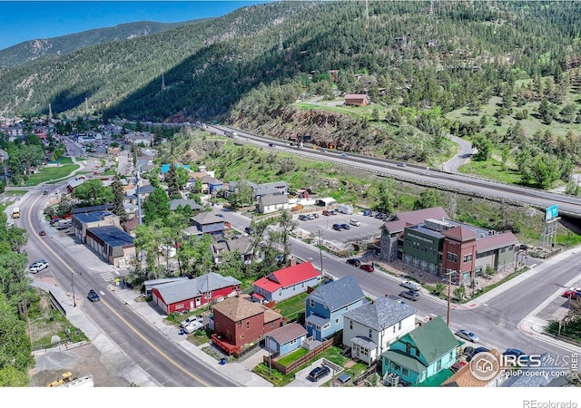 1906 Miner St, Idaho Springs, CO 80452 - bird's eye view of a forest and a mountainous background