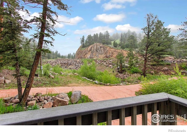 11042 N Saint Vrain Dr, Lyons, CO 80540 - view of mountain background
