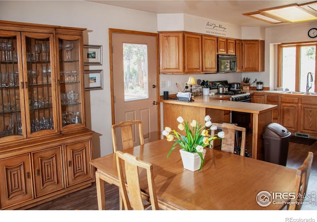 118 Alpine Dr, Estes Park, CO 80517 - dining area with dark wood finished floors