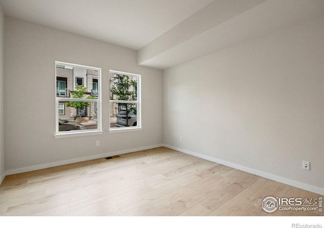 362 Promenade Dr, Superior, CO 80027 - spare room with light wood-style flooring and baseboards