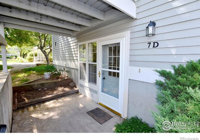 1601 W Swallow Rd Unit D, Fort Collins, CO 80526 - doorway to property