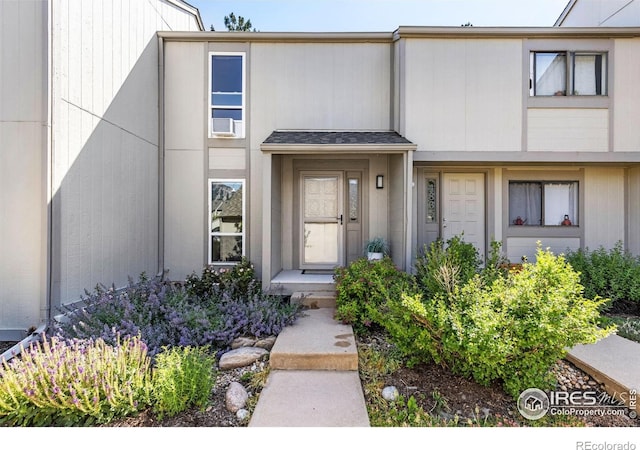 4863 W Moorhead Cir, Boulder, CO 80305 - view of front facade with cooling unit