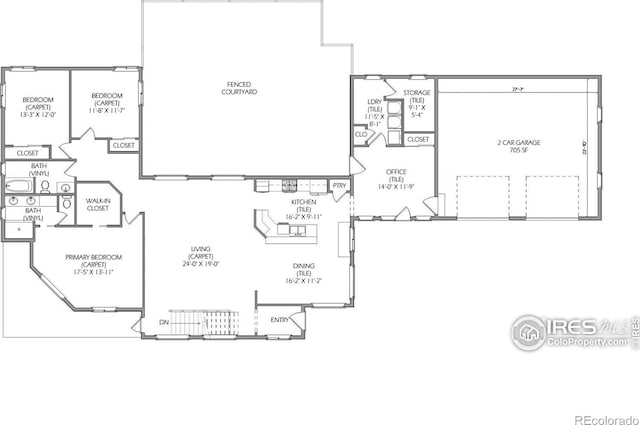 102 Bear Hollow Rd, Laporte, CO 80535 - view of property floor plan