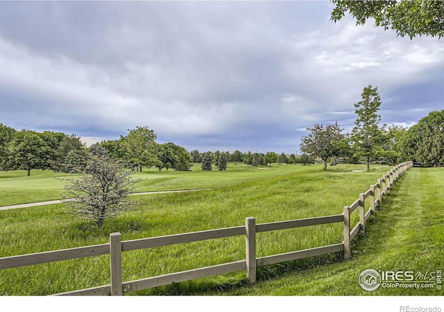 714 Skywalker Pt, Lafayette, CO 80026 - view of yard with view of golf course