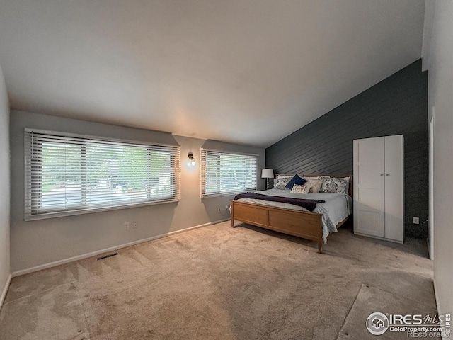 5004 Fox Hill Dr, Longmont, CO 80504 - bedroom with carpet and lofted ceiling