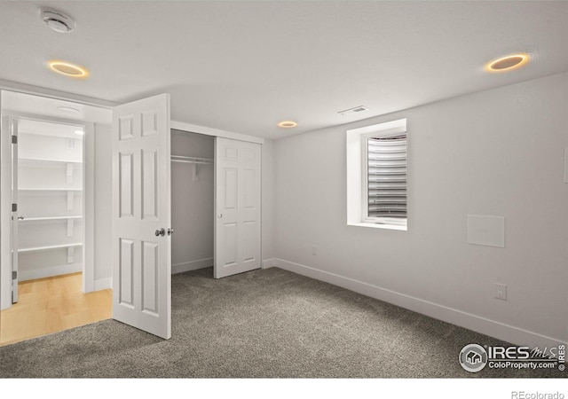 9230 Aspen Dr, Thornton, CO 80229 - unfurnished bedroom featuring carpet flooring and a closet