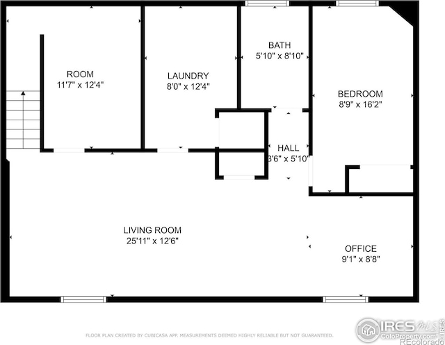 7423 Saulsbury St, Arvada, CO 80003 - view of home floor plan