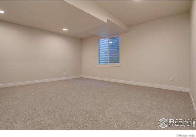 961 Eldorado Ln, Louisville, CO 80027 - carpeted empty room with recessed lighting