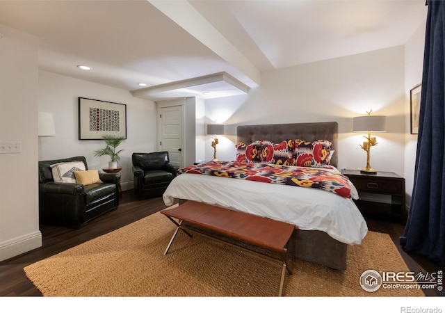 512 Marine St, Boulder, CO 80302 - bedroom featuring wood finished floors and recessed lighting