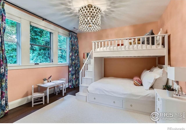 512 Marine St, Boulder, CO 80302 - bedroom featuring multiple windows and wood finished floors